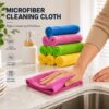 8 pack reusable microfibre mop cloths