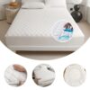 Double Waterproof Mattress Protector – 40cm Deep Fitted Bed Cover