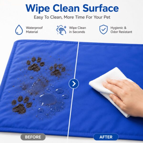 dog-car-booster-seat-safety-leash-storage-pocket (1) Dog Cooling Mat for Dogs & Cats – 40 × 50cm