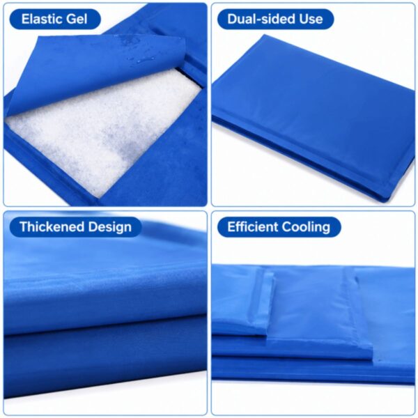 dog-car-booster-seat-safety-leash-storage-pocket (2) Dog Cooling Mat for Dogs & Cats – 40 × 50cm
