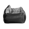 Dog Car Booster Seat with Safety Leash & Storage Pocket