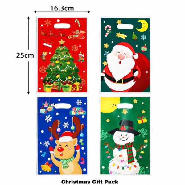 Christmas Gift Bags – Santa Design Christmas gift bags with Santa festive design