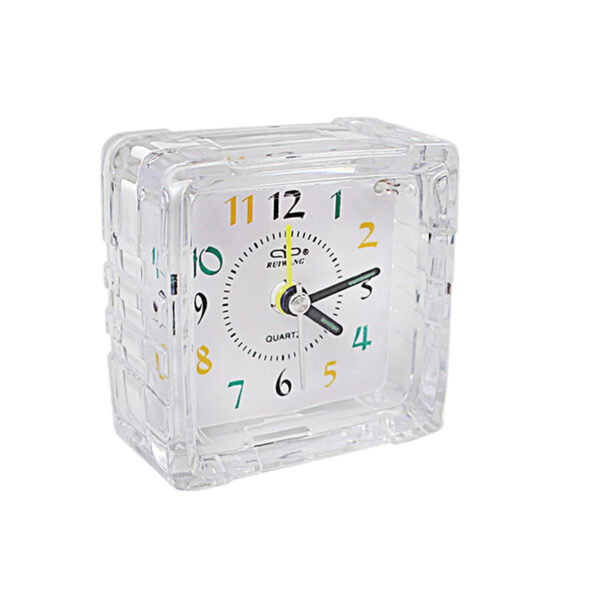 Small Square Quartz Alarm Clock Small square quartz alarm clock